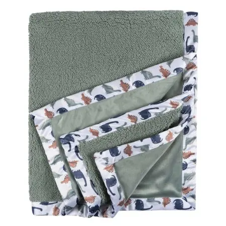 2 Ply Blanket - Dino Time