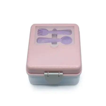 Melii 2 Tier Bento - Pink, Purple, Grey 21500 790693215002 Tjskids.com

