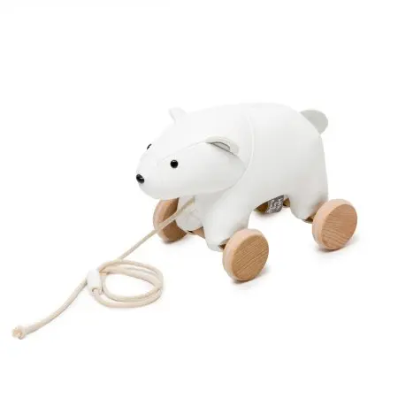 Little Big Friends Pull Along Toy - Nathan the Polar Bear 303556 3700552303556