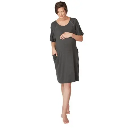 Fridamom - Delivery & Nursing Gown NF204 810028770249 tjskids.com