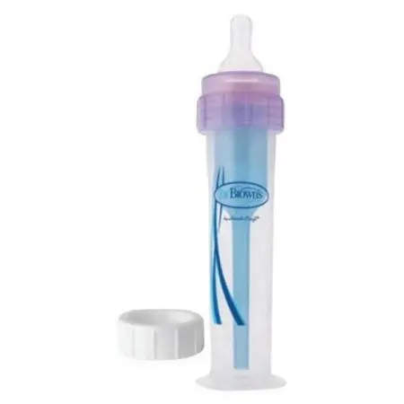 Dr. Brown 60 CC Accu-Feed Bottle System with Preemie Nipple SB260-MED 72239310694 Tjskids.com