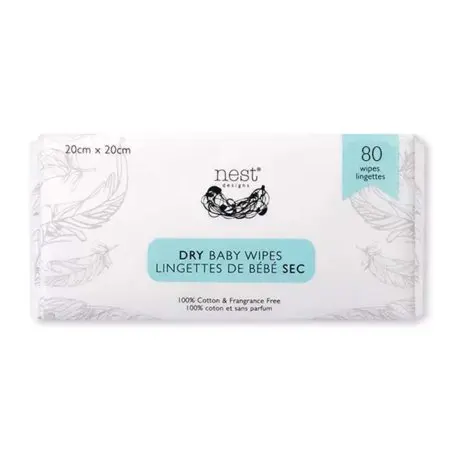 Dry Baby Wipes 80 Pack