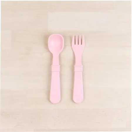 Re-Play	8 Count Utensils-Ice Pink	UT-IP	98601031707 Tjskids.com