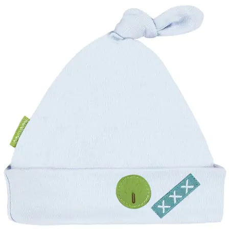 Kushies New Baby Hat - Blue Preemie
