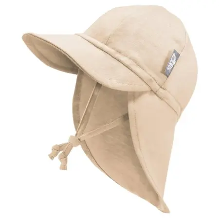 Jan & Jul	Sun Soft Baby Cap - Oat Tjskids.com