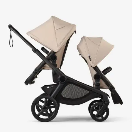Bugaboo Kangaroo Sibling Seat Black/Desert Taupe 100281018	8717447173922 Tjskids.com