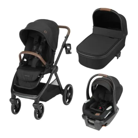 Oxford Stroller Travel System - Designer Black