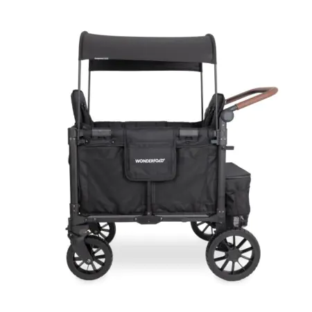 WonderFold	W2 Luxe PRO Double Stroller Wagon - Black	W2LUXP-JBLK 604085005341 Tjskids.com