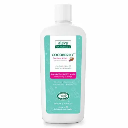 Aleva Naturals Cocoberry Toddler & Kids Shampoo + Body Wash