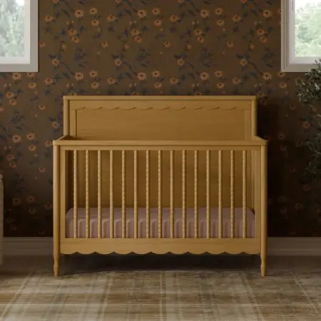 Namesake Ambrosia 4-in-1 Convertible Crib - Honey	M32301HY 48517884263 Tjskids.com