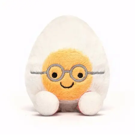 Jellycat	Amuseable Boiled Egg Geek A6BEG 670983151138 Tjskids.com
