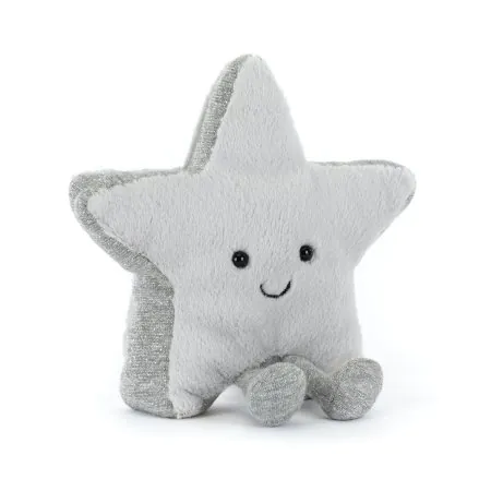 Jellycat Amuseable Silver Star A6STS 670983164251 Tjskids.com