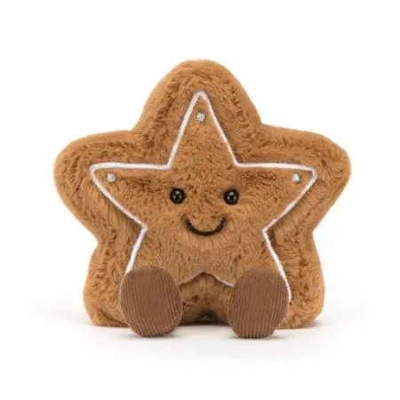 Jellycat	Amuseable Star Cookie	A6GSC 670983155389 Tjskids.com