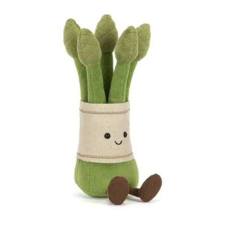 Jellycat Amuseables Asparagus	A2ASP 670983166606 Tjskids.com