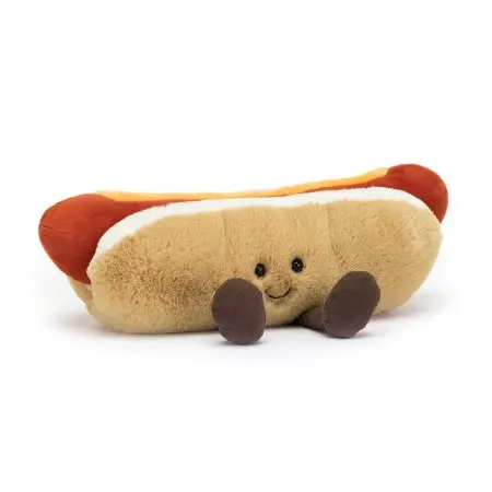 Jellycat	Amuseable Hot Dog	A6HD 670983139556 Tjskids.com
