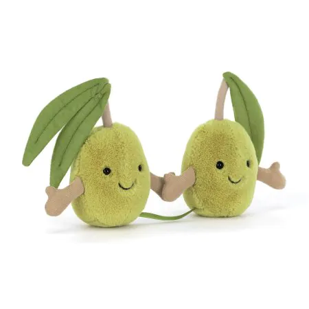 Jellycat Amuseables Pair Of Olives A6OLI 670983165555 Tjskids.com
