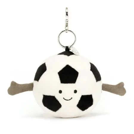 Jellycat	Amuseables Sports Soccer Bag Charm	AS4UKFBC 670983153637 Tjskids.com
