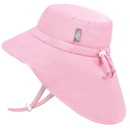 Jan & Jul	AquaDry Adventure Hat - Pink Sorbet Tjskids.com