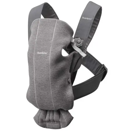 BabyBjorn Baby Carrier Mini - 3D Jersey, Dark Grey