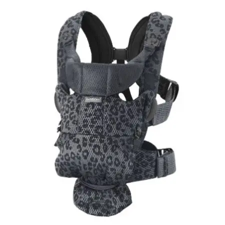 Baby Carrier Free 3D Mesh - Anthracite Leopard