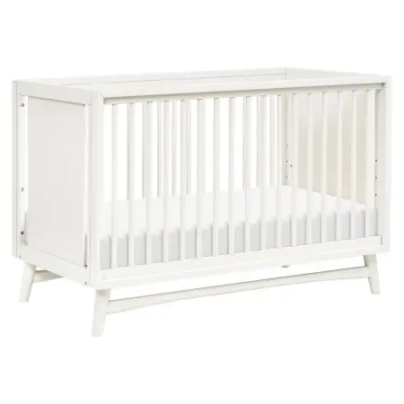 Babyletto Peggy 3 In 1 Crib With Toddler Rail - Warm White
