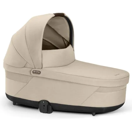 Cybex Balios Cot S Lux - Almond Beige 524005273	4063846456666 Tjskids.com