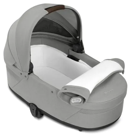 Cybex Balios Cot S Lux - Stone Grey	524001347	4063846478466 Tjskids.com