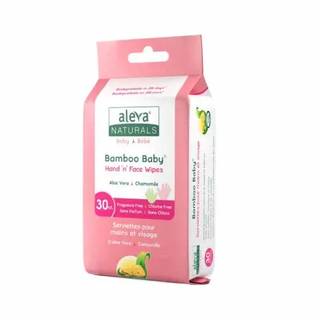 Bamboo Baby Hand n Face Wipe 30 Count 37961