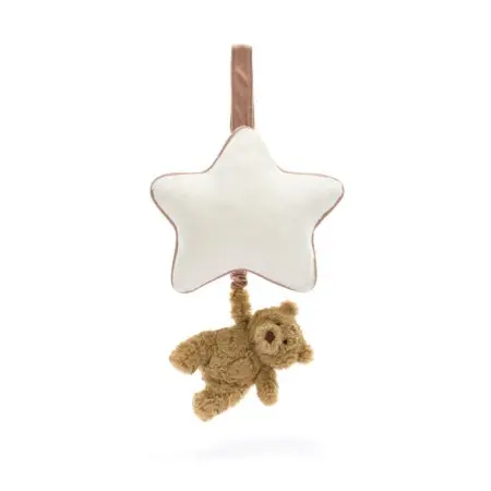 Jellycat	Bartholomew Bear Musical Pull (RECYCLED FIBERS )	MP4BAR 670983152180 Tjskids.com
