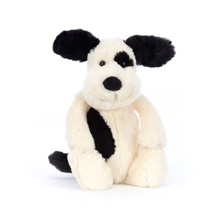 Jellycat Bashful Black & Cream Puppy Gigantic	BGRAND1BCP 670983149043 Tjskids.com