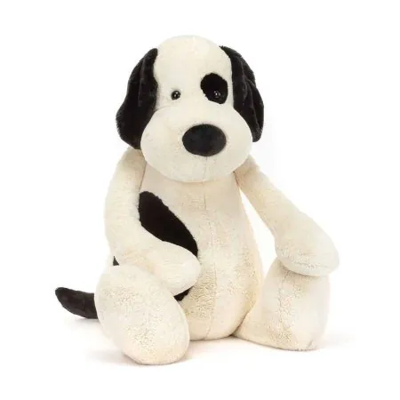 Jellycat Bashful Black & Cream Puppy Gigantic	BGRAND1BCP 670983149043 Tjskids.com