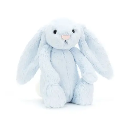 Jellycat Bashful Blue Bunny Medium BAS4BB 670983069822 Tjskids.com