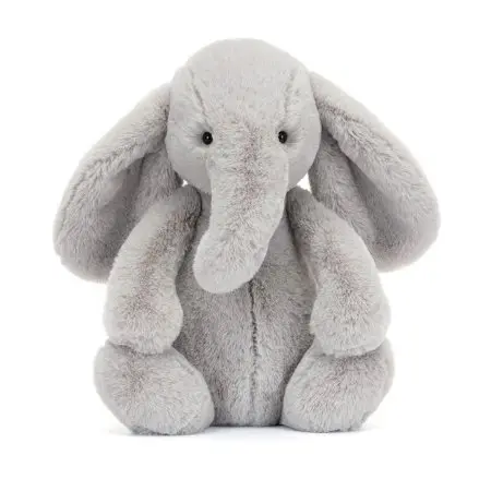 Jellycat Bashful Luxe Elephant Thuddeus Big BAH2ELE	670983160208 Tjskids.com