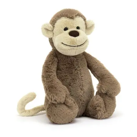 Jellycat Bashful Monkey BAS3MK 670983045598 Tjskids.com