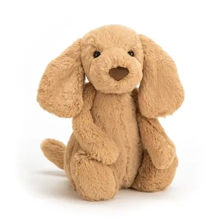 Jellycat Bashful Toffee Puppy Medium BAS3TPUS 670983079197 Tjskids.com