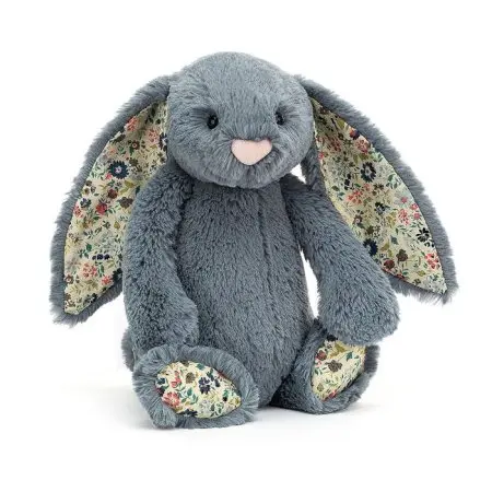  Jellycat	Blossom Dusky Blue Bunny Small	BL6DUSKN 670983139457 Tjskids.com
