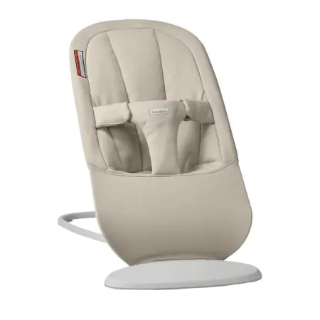 BabyBjorn Bouncer Begin - Woven, Sand Grey 002003US	810047574163 Tjskids.com