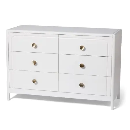 Little Seeds Briar Double Dresser - True White	CG023WHP 884392016944 Tjskids.com