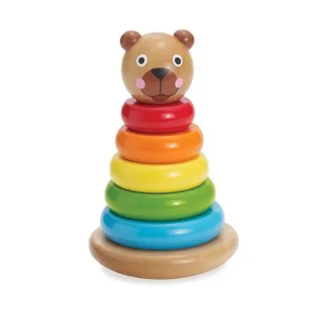 Manhattan Toy Brilliant Bear Magnetic Stack Up 211540	11964455386 Tjskids.com