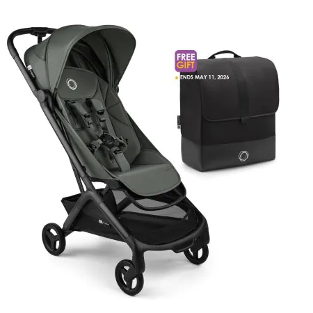 Butterfly 2 Stroller - Forest Green + FREE GIFT Butterfly Travel Transport Bag