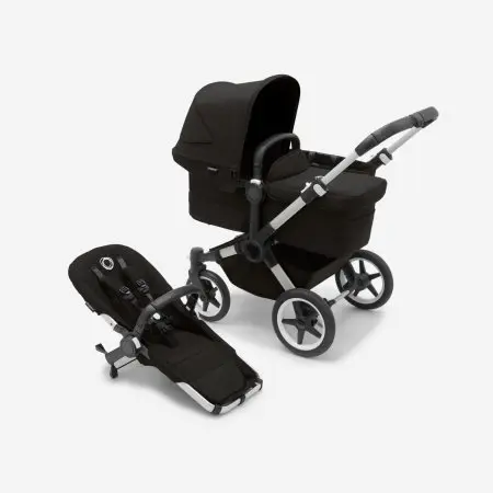 Bugaboo Donkey 5 Mono Complete Alu/Midnight Black-Midnight Black