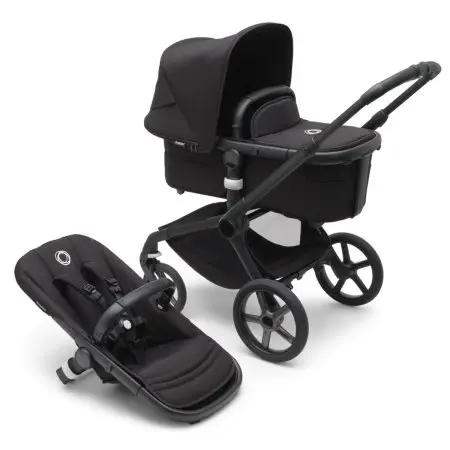 Fox 5 Complete Stroller - Black/Midnight Black - Midnight Black