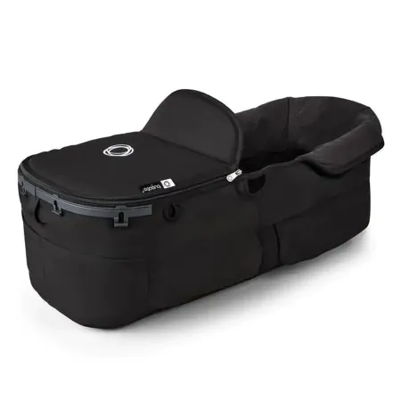 Kangaroo Pram Body Fabric Complete Midnight Black