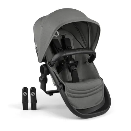 Kangaroo Sibling Seat Black/Moon Grey