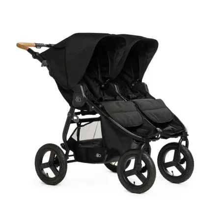 Indie Twin Stroller - Black