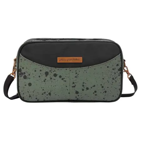 BabyBjorn Companion Diaper Clutch - Olive Ink Blot PPB006	810081350136 Tjskids.com