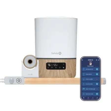 Safety 1st Connected Illuminate Trio Humidifier Nightlight Baby Monitor PK007C 884392953850