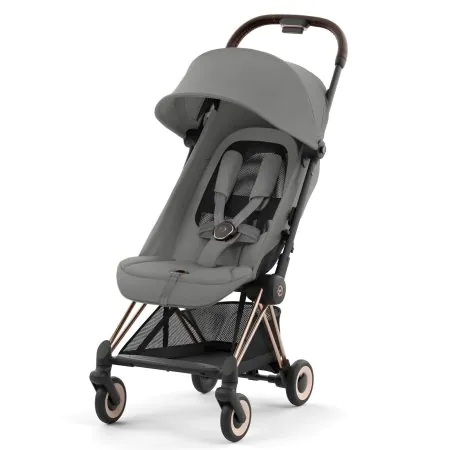Cybex Coya Stroller - Rosegold Mirage Grey - OPEN BOX	522004263 4063846386536 Tjskids.com