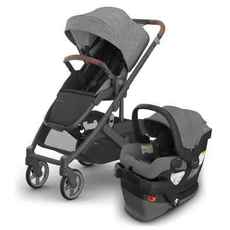 UPPAbaby Cruz V3 with Mesa V3 Travel System Greyson