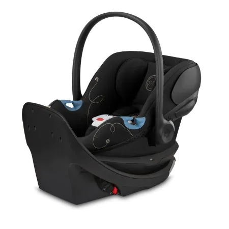 Cybex Aton G Swivel with Sensorsafe - Moon Black